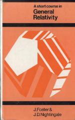 A Short Course In General Relativity