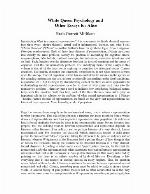 White Queen Psychology and Other Essays for Alice