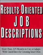 Results-Oriented Job Descriptions