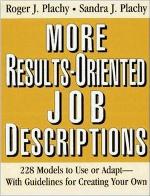 More Results-Oriented Job Descriptions