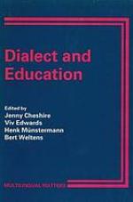 Dialect and Education