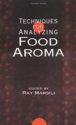 Techniques for analyzing food aroma