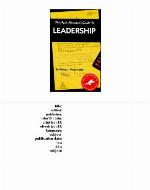 The agile manager's guide to leadership