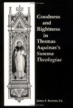 Goodness and rightness in Thomas Aquinas's Summa theologiae