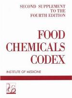 Food chemicals codex : second supplement to the fourth edition.