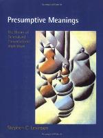 Presumptive Meanings