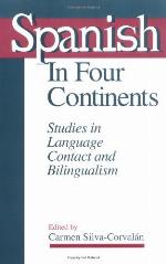 Spanish in four continents : studies in language contact and bilingualism