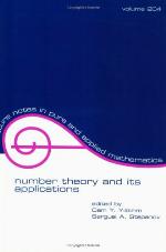 Number theory and its applications : proceedings of a summer school at Bilkent University