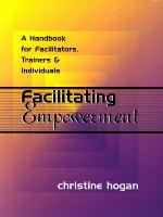 Facilitating empowerment : a handbook for facilitators, trainers and individuals