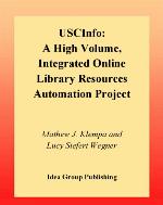 USCInfo : a high volume, integrated online library resources automation project