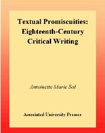Textual promiscuities : eighteenth-century critical rewriting