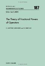 The theory of fractional powers of operators