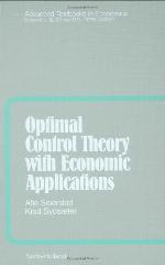 Optimal Control Theory with Economic Applications