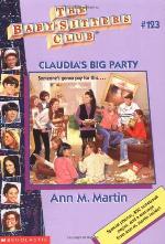 Claudia's Big Party (Baby-sitters Club)
