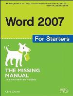 Word 2007 for Starters
