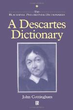 A Descartes Dictionary