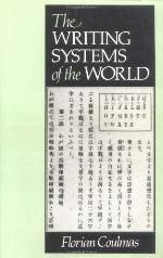 The Writing Systems of the World
