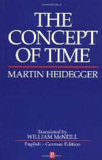 The Concept of Time