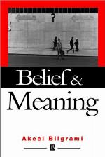 Belief and Meaning