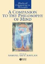 A Companion to the Philosophy of Mind