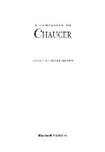 A Companion to Chaucer