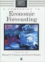A Companion to Economic Forecasting