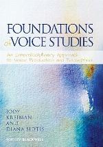 Foundations Of Voice Studies
