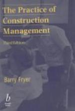 The Practice of Construction Management