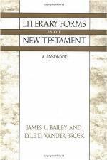 Literary Forms in the New Testament