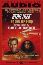 STAR TREK FACES OF FIRE (Star Trek (Unnumbered Audio))