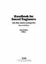Handbook For Sound Engineers