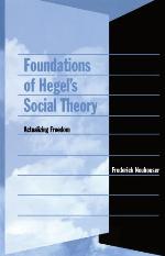 Foundations of Hegel's Social Theory