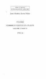 Commentaries on Plato, 2