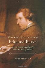 The Intellectual Life of Edmund Burke