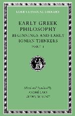 Early Greek Philosophy, Volume II
