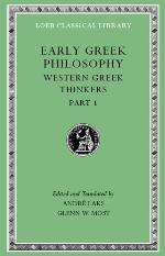 Early Greek Philosophy, Volume IV