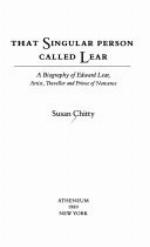 That Singular Person Called Lear