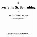 Secret in St. Something