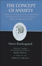 The Concept of Anxiety