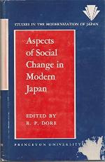 Aspects of Social Change in Modern Japan (Princeton Legacy Library, 4119)
