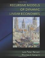 Recursive Linear Models Of Dynamic Economies