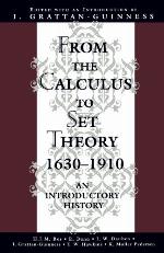 From the Calculus to Set Theory 1630-1910