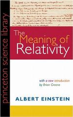The Meaning of Relativity (Science Library)