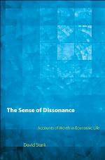 The Sense of Dissonance: Accounts of Worth in Economic Life
