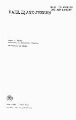 Race, IQ, and Jensen