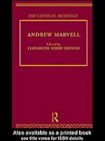 Andrew Marvell, the Critical Heritage