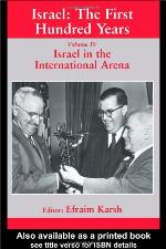Israel in the International Arena (Israel
