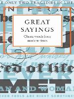 Great Sayings