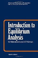 Introduction To Equilibrium Analysis