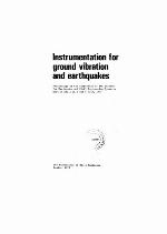 Instrumentation for Ground Vibration and Earthquakes